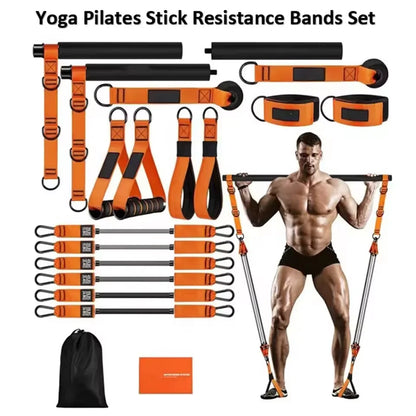 Training Resistance Bar with Bands